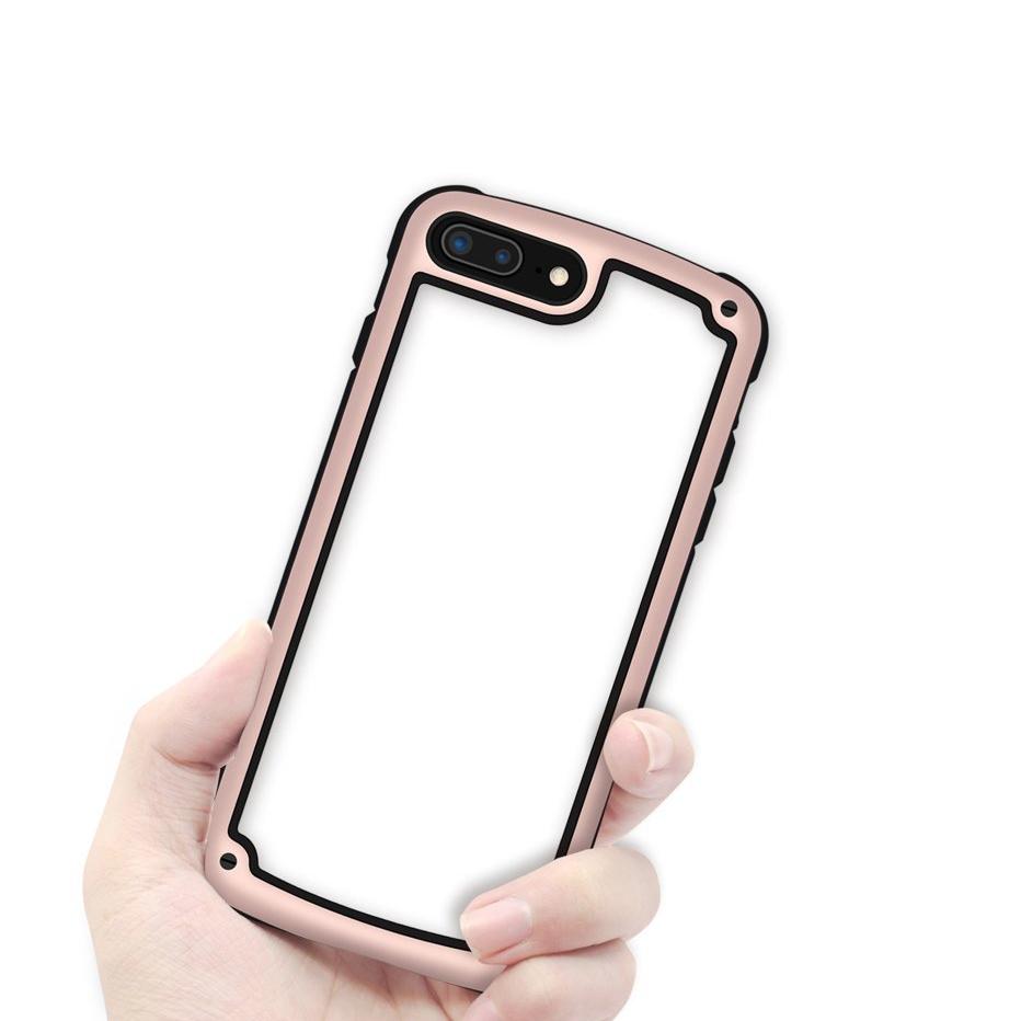 Hoesje Solid Frame TPU voor Samsung Galaxy S9 -roze