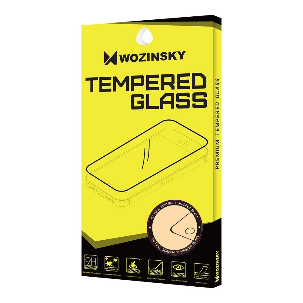 Wozinsky beschermend gehard glas voor Realme X2 Pro - zwart