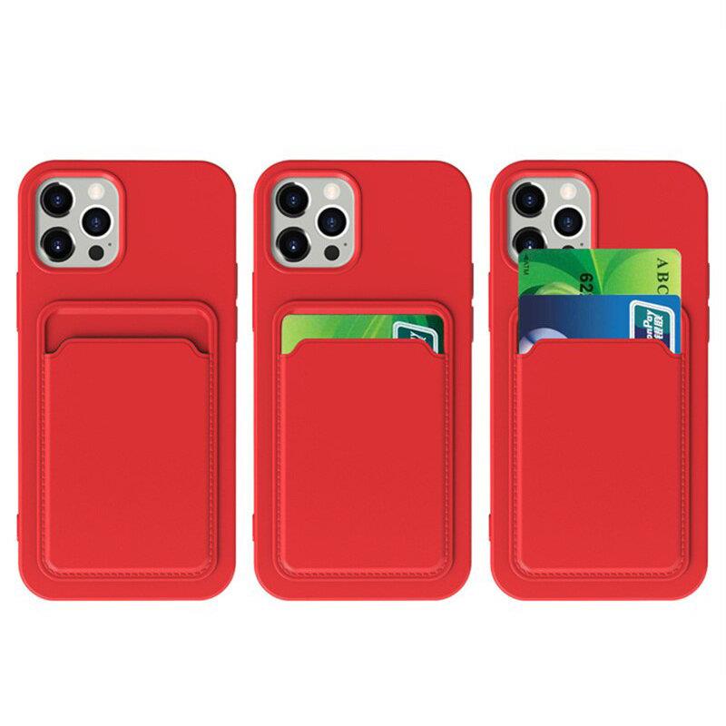 Card Case voor Xiaomi Redmi Note 9S/Redmi Note 9 Pro - paars