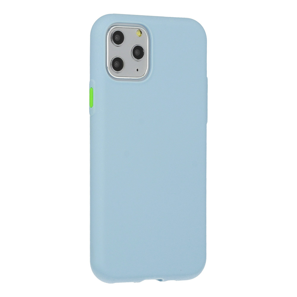 Siliconen hoesje Solid voor Xiaomi Redmi 9 - blauw