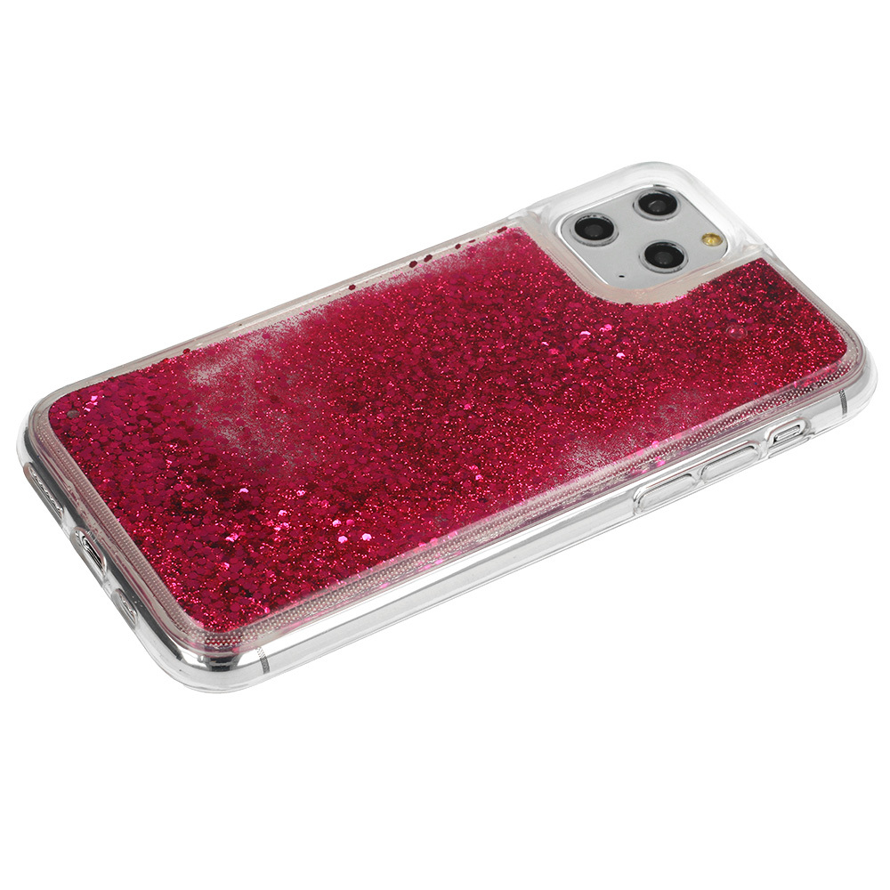 Glitter case voor Samsung Galaxy A73 - roze