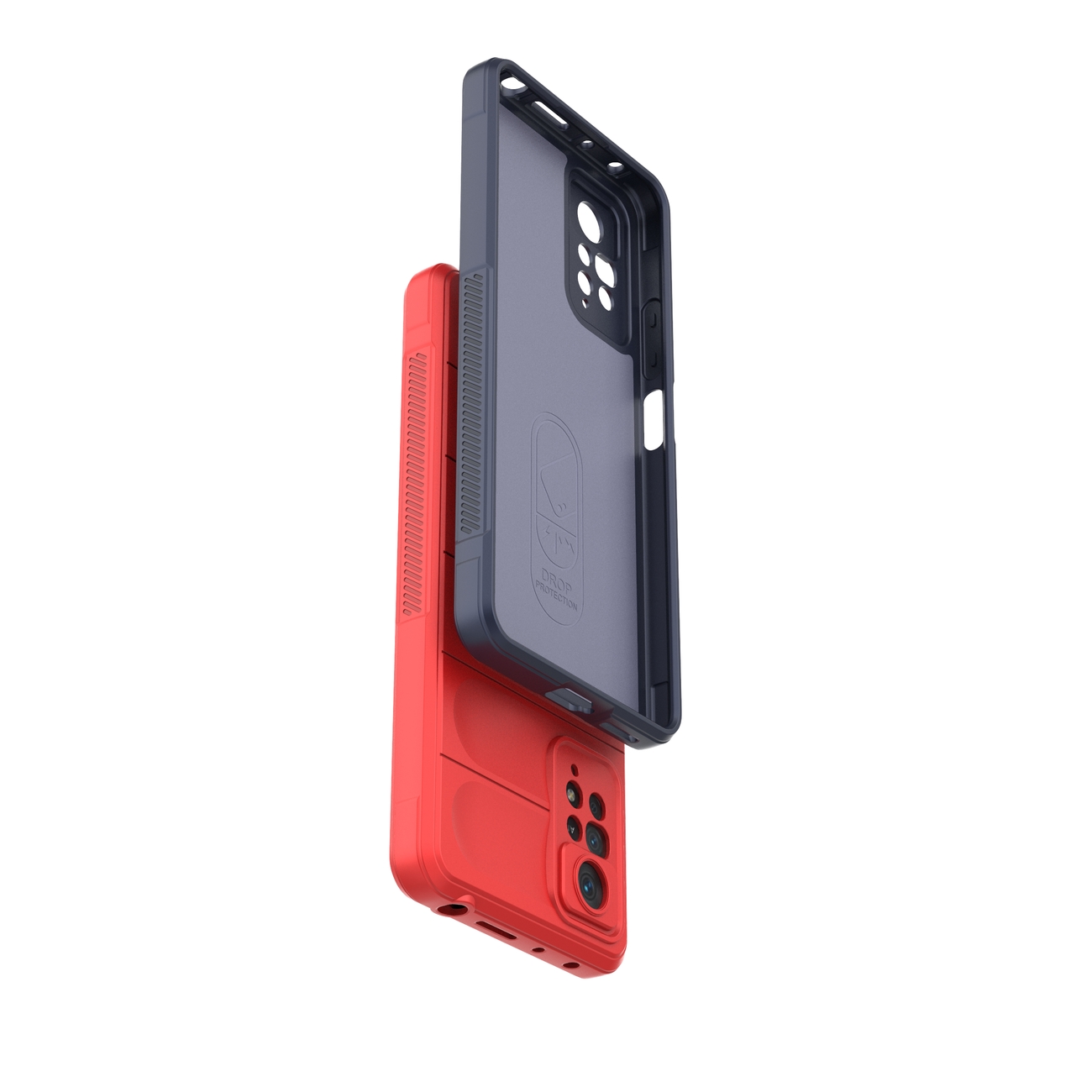 Magic shield hoes voor Xiaomi Redmi Note 11 Pro/Redmi Note 11 Pro 5G - blauw