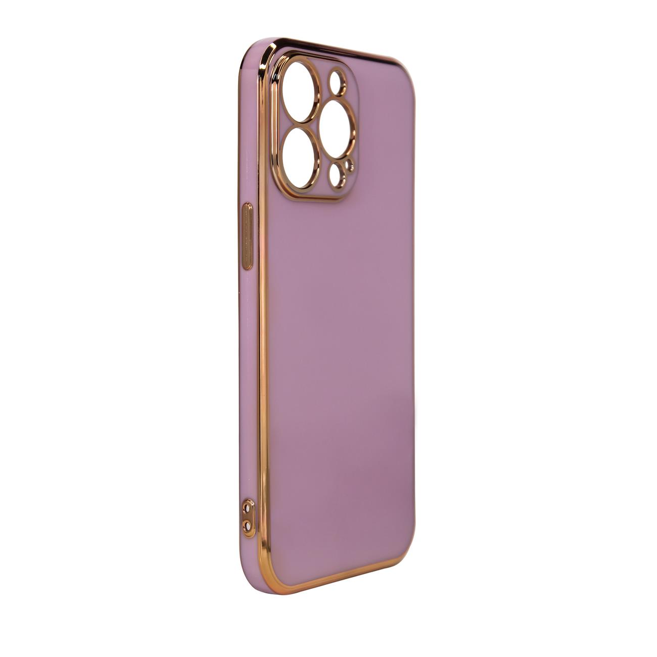 Gelcase Lighting voor Apple iPhone 12 - paars