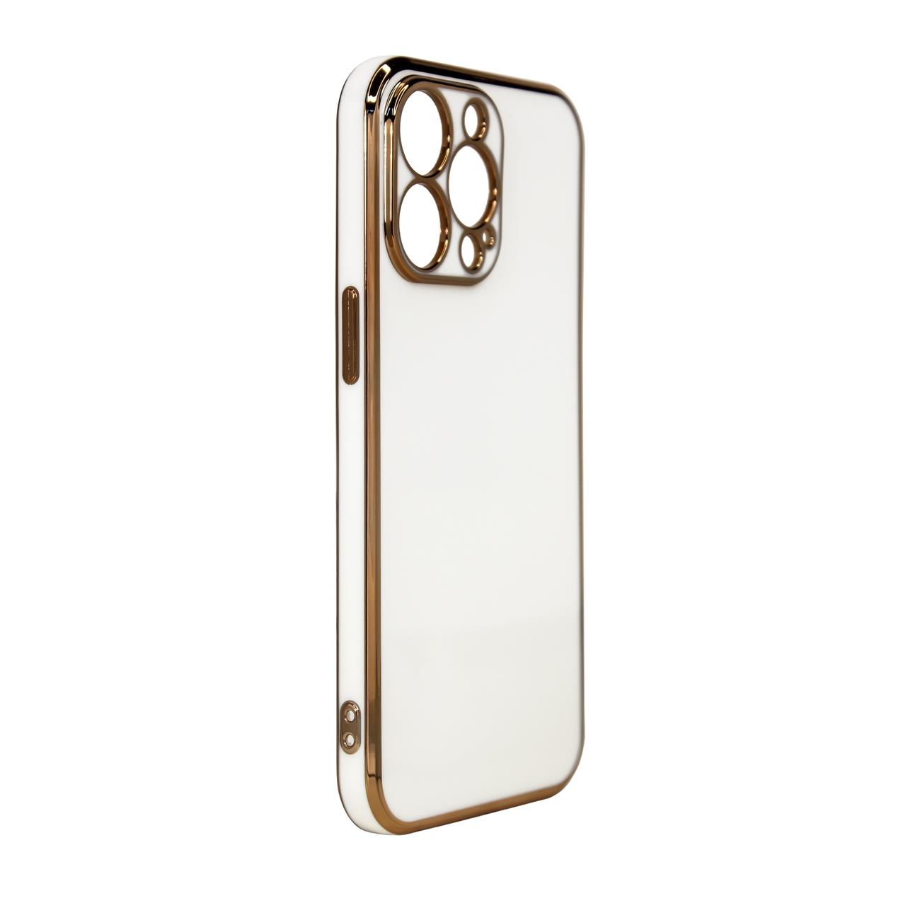 Gelcase Lighting voor Apple iPhone 12 Pro Max - wit