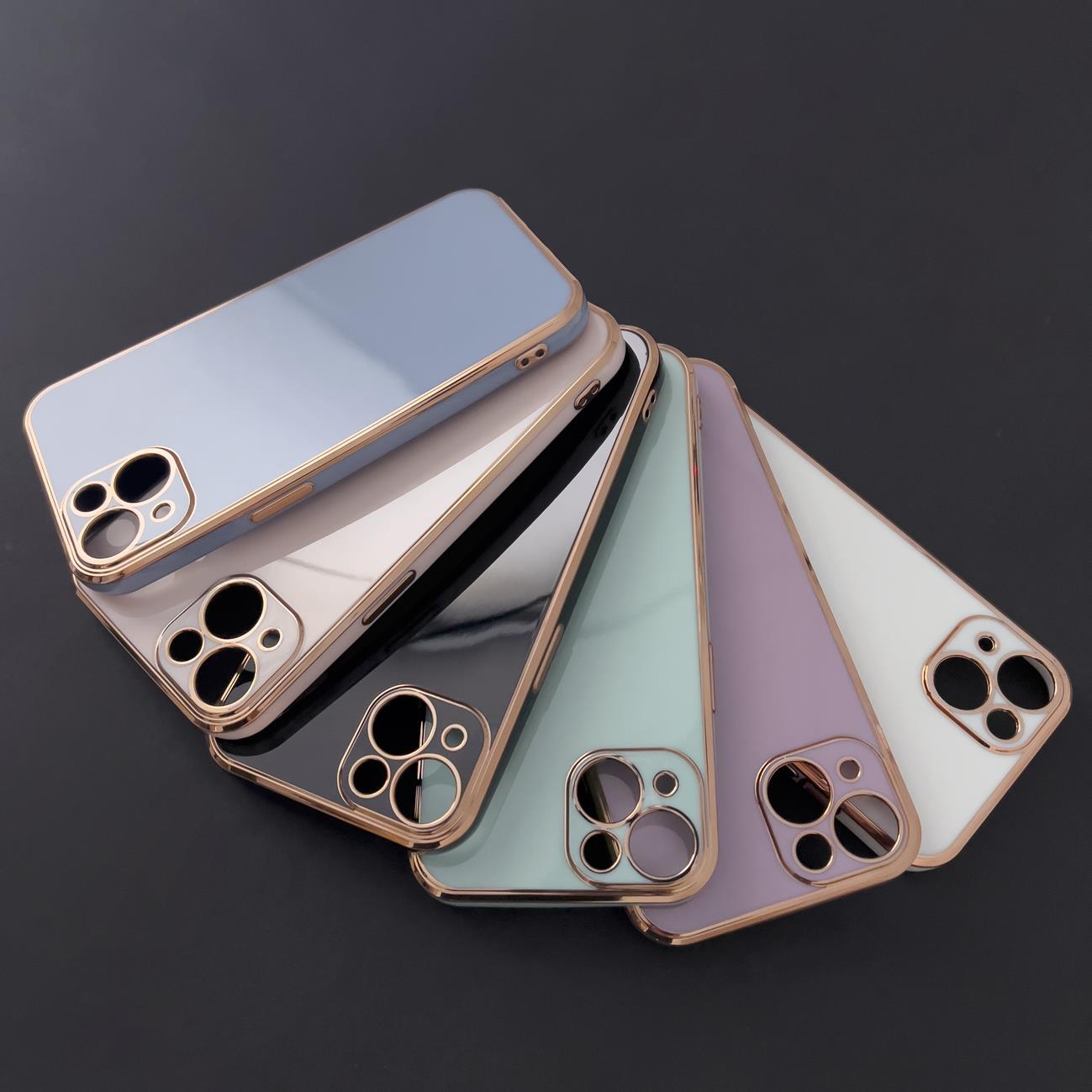 Gelcase Lighting voor Apple iPhone 12 Pro Max - wit
