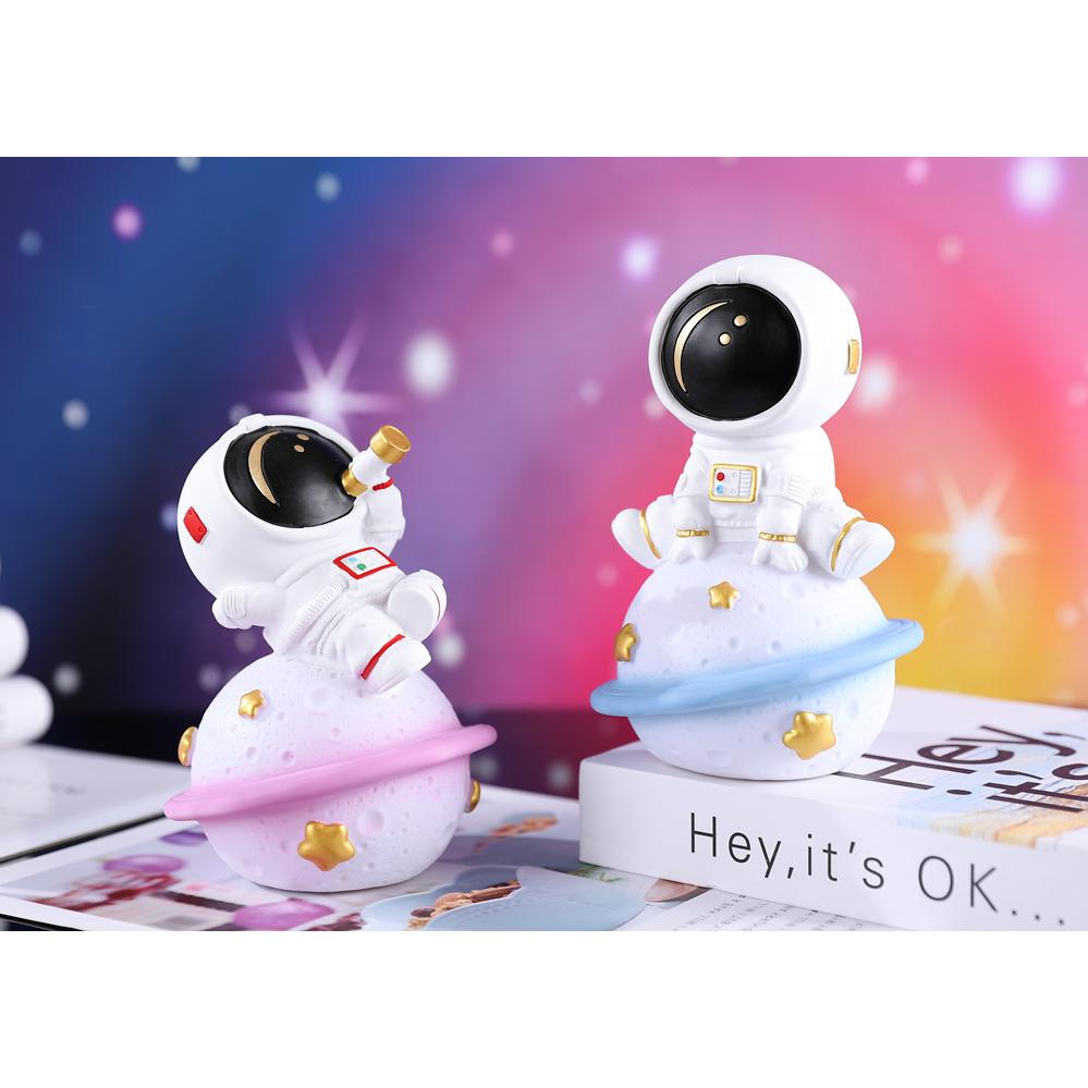 Nachtlampje astronaut - Wit