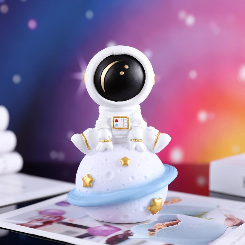 Nachtlampje astronaut - Wit