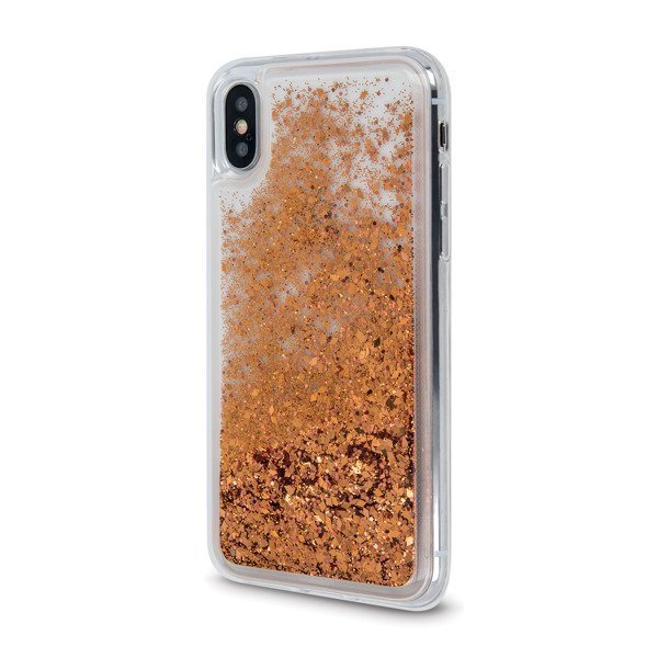 Glitter case voor Huawei P40 Lite - zilver