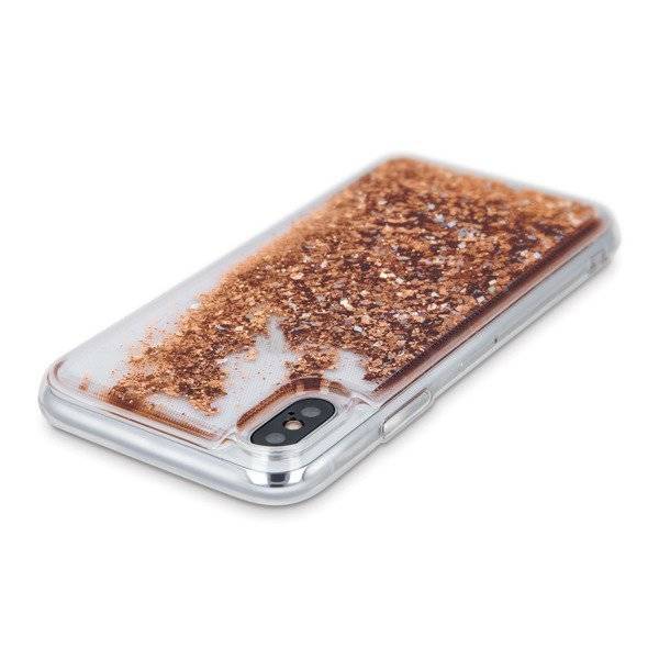 Glitter case voor Huawei Y5P - zilver