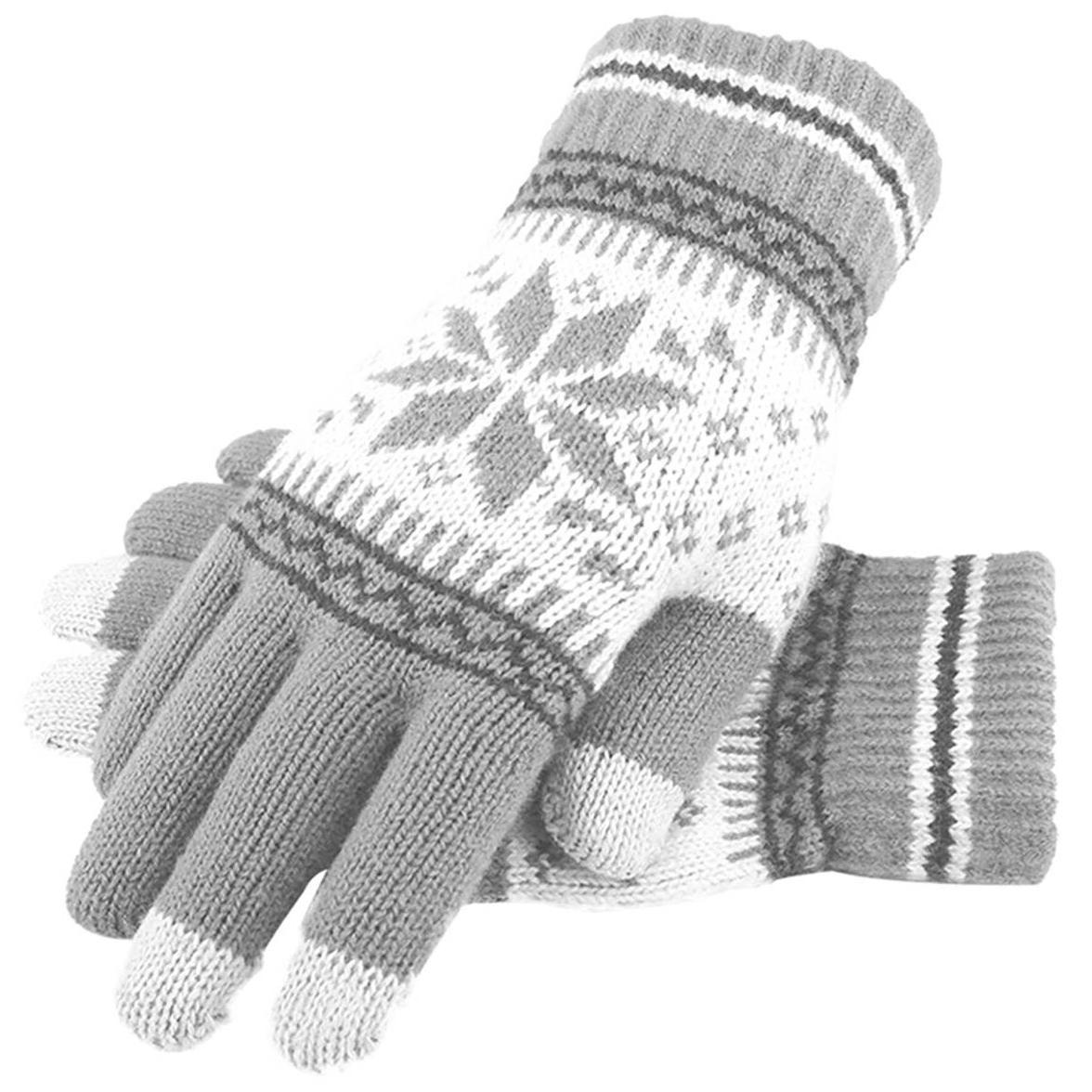 Winterhandschoenen SF-39234 - Rood / Wit M / L