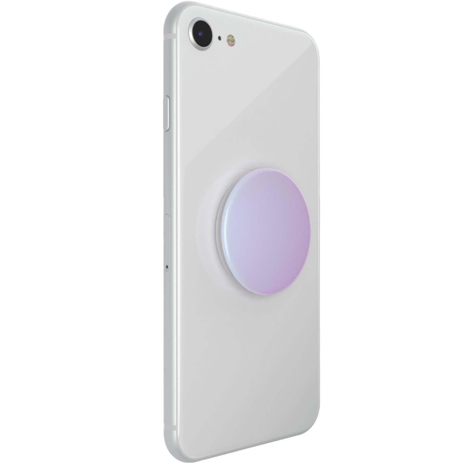 PopSockets - PopGrip-houder chroom design - Wit