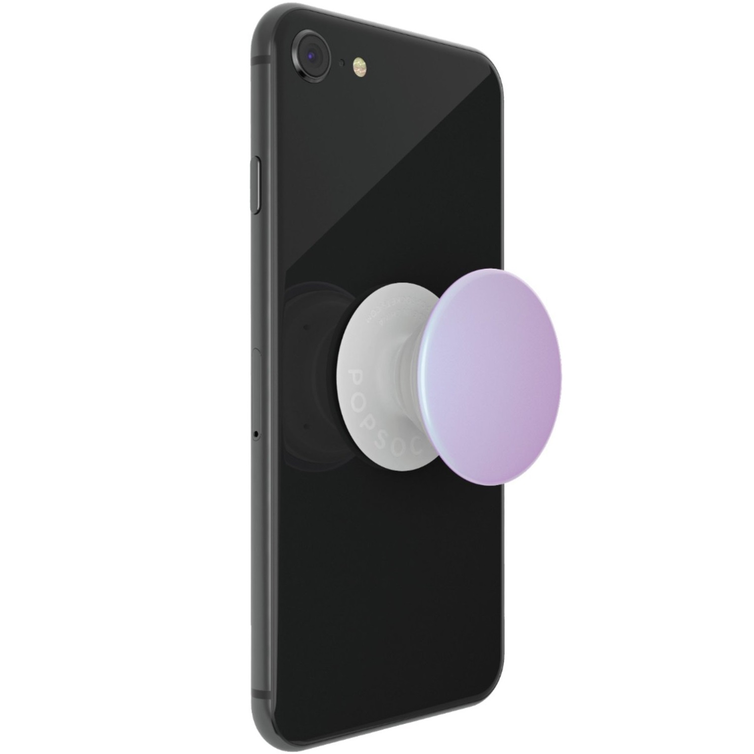 PopSockets - PopGrip-houder chroom design - Wit