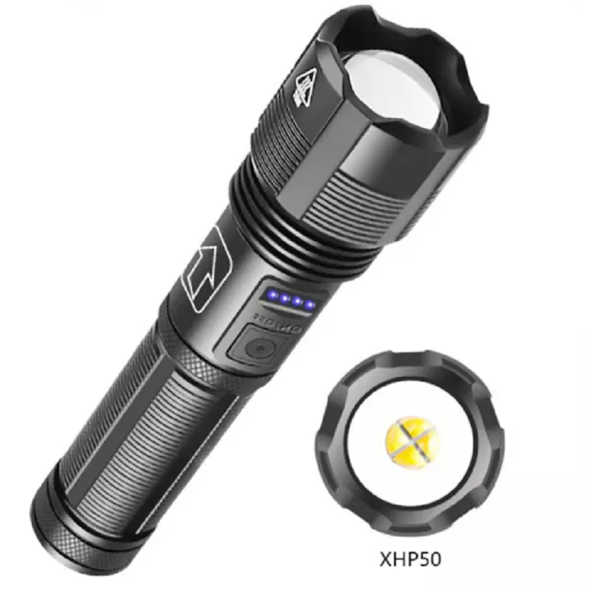 Outdoor zaklamp - Zwart