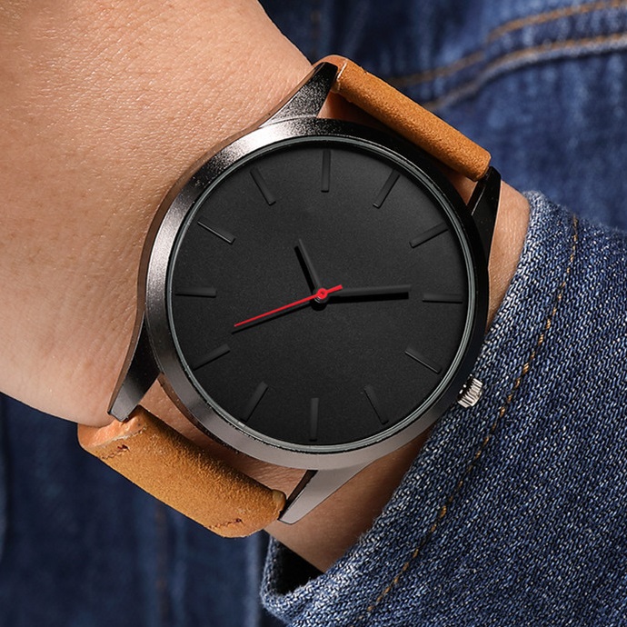 Horloge FR-11464 - Bruin / Wit