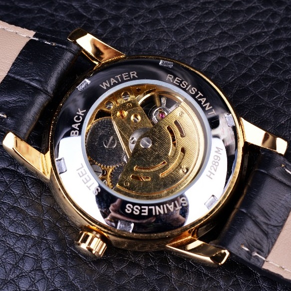 Mannenhorloge ED-2605 - Bruin / Goud