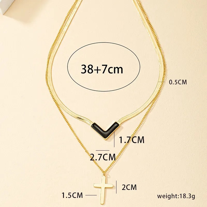 Halsketting AI-29909 - Goud