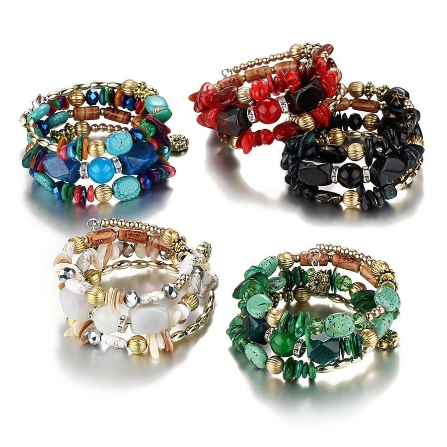 Armband AM-4428 - Grijs