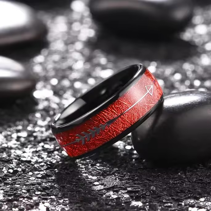 Ring Arrow - Rood / 52mm