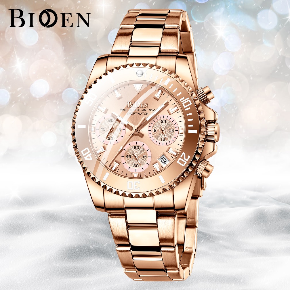 Horloge BIDEN WO-14641 - Roségoud