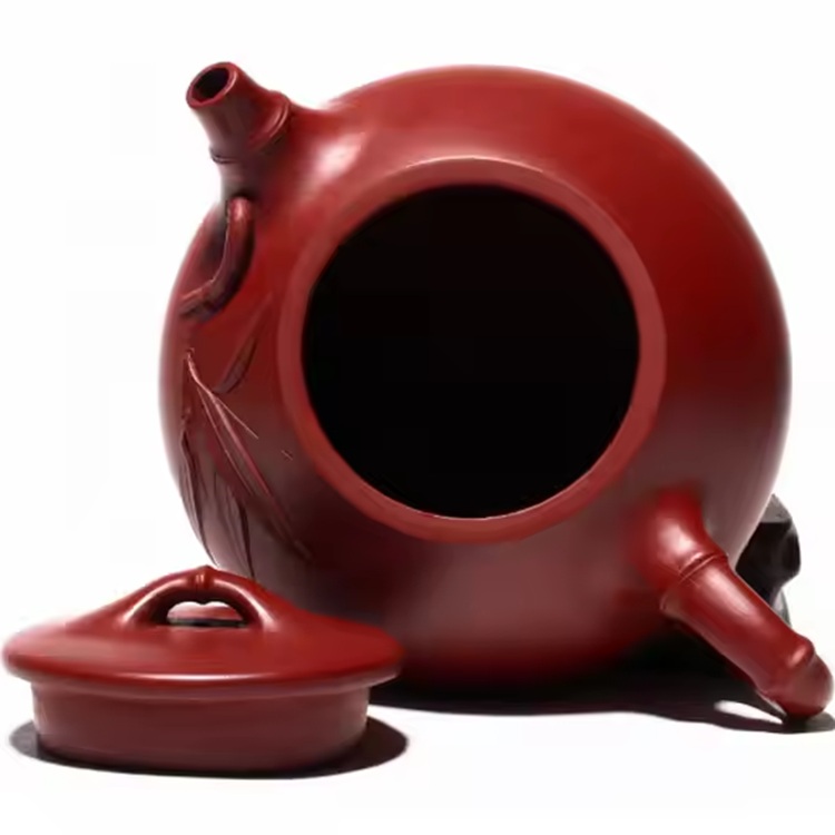 Theepot ZH-37638 - Bruin / Rood
