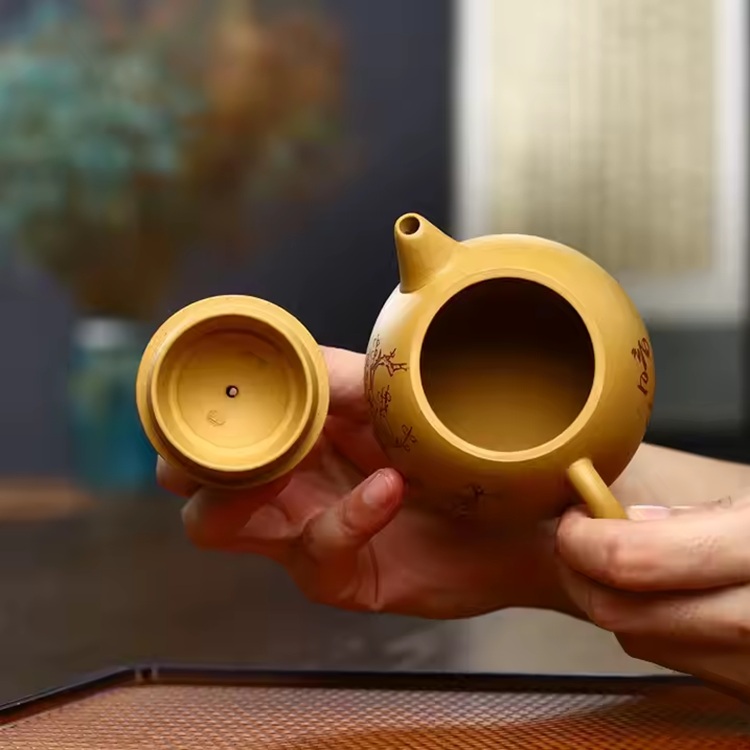 Theepot JI-37610 - Geel