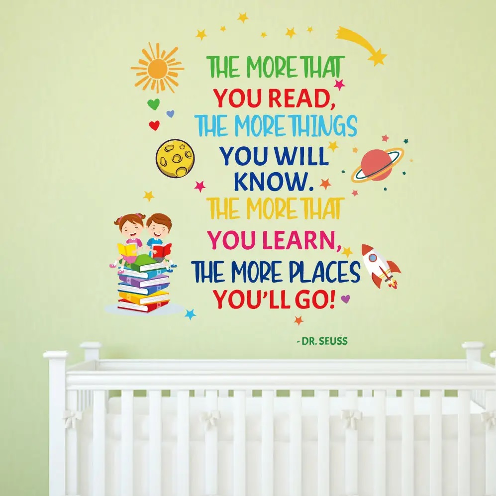 Wandsticker / Behang Citation