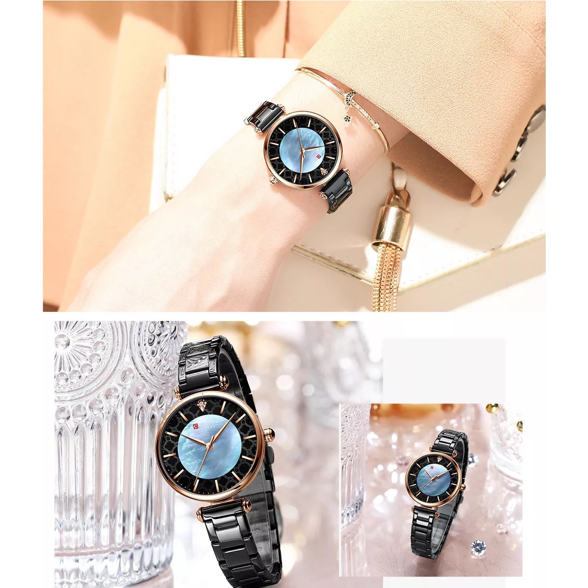 Horloge CURREN LA-14162 - Zwart