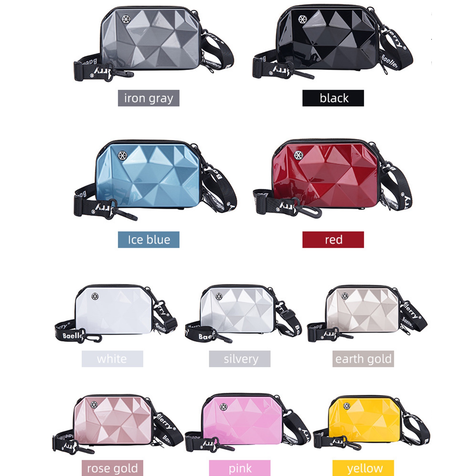 Handtas Baellerry DO-35927 - Blauw