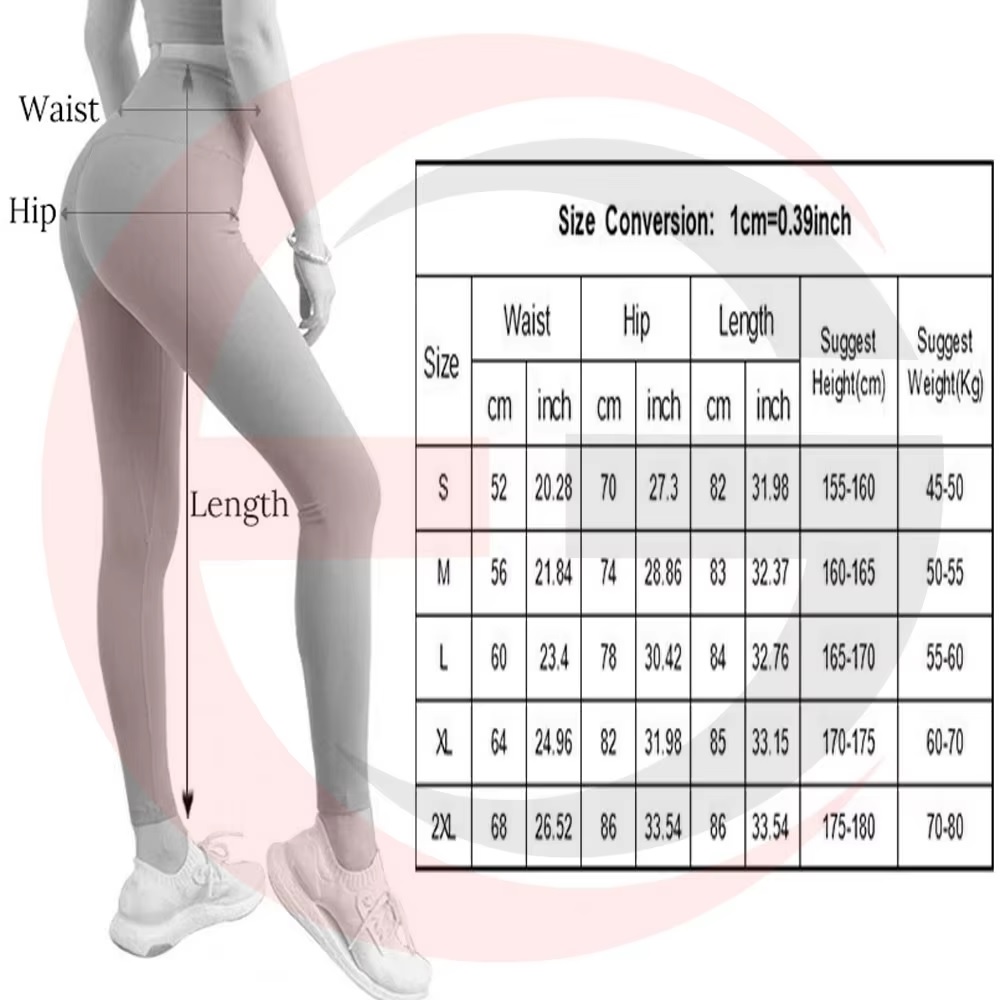 Push Up Leggings EL-14762 - Donkergrijs/L