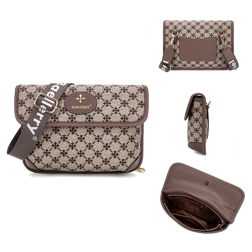 Handtas Baellerry EL-35685 - Bruin