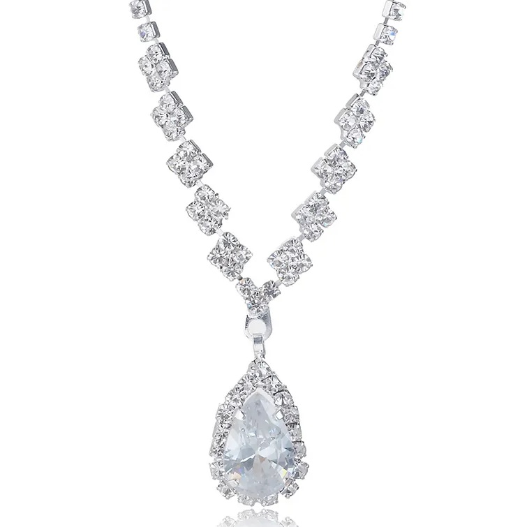 Set EM-29232 - Zilver / Kristal