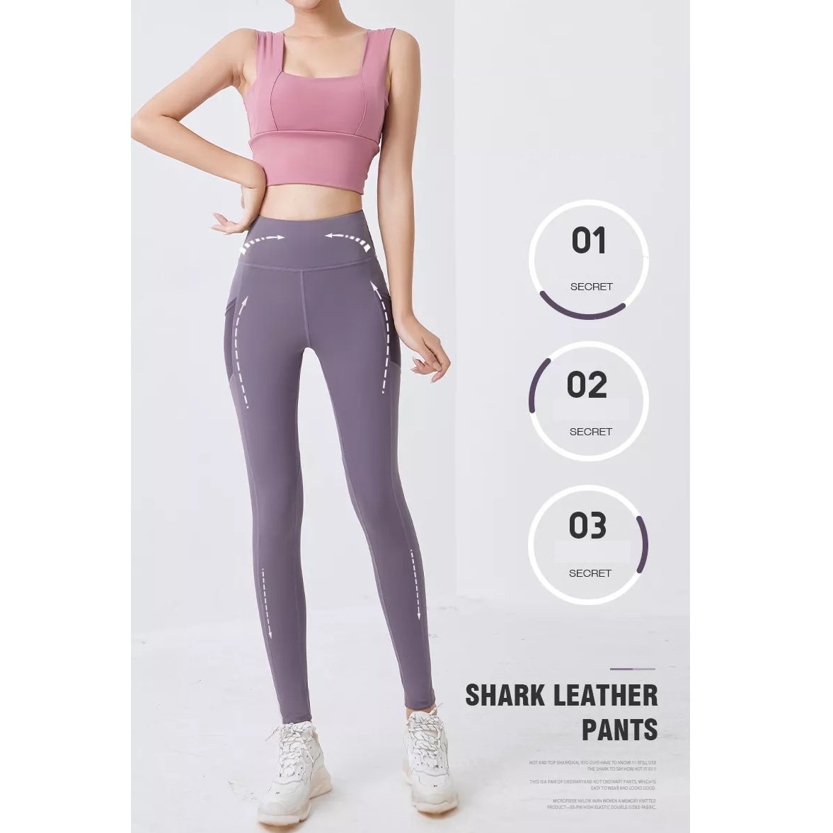 Dames Leggings EN-15537 - Zwart / S