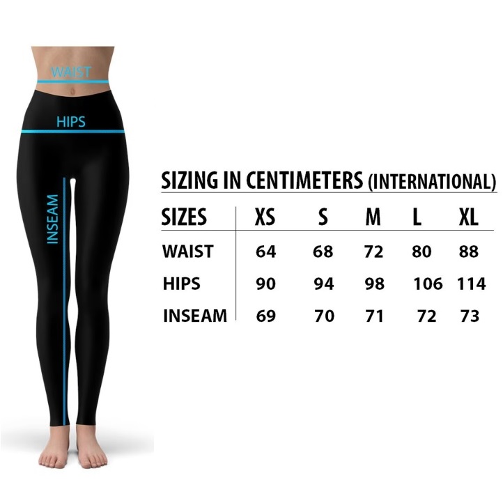 Push Up leggings - Oranje / M
