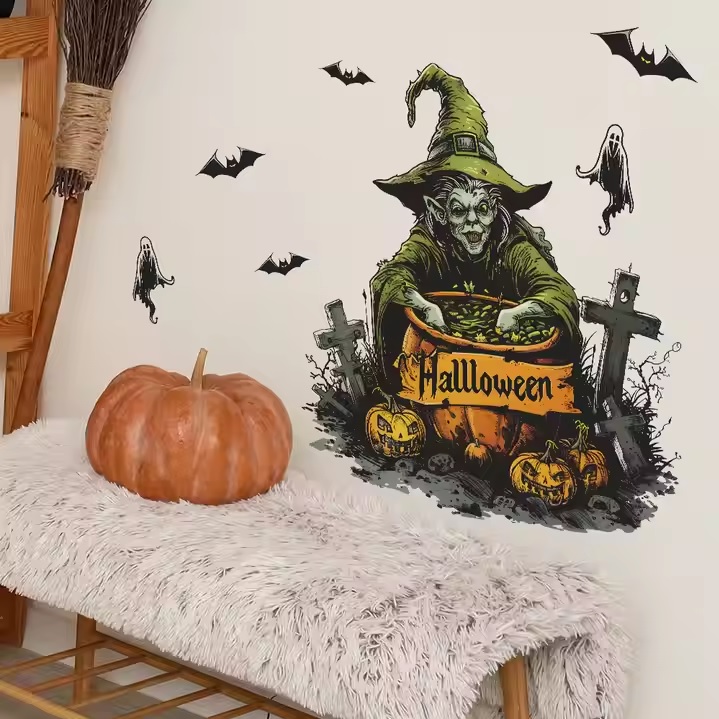 Muursticker / Behang Halloween