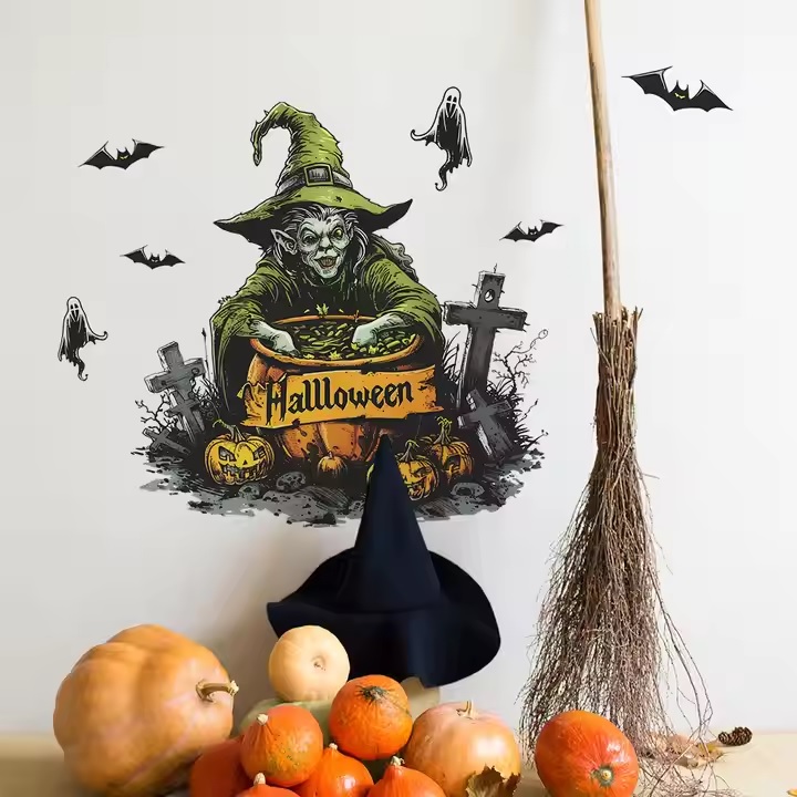 Muursticker / Behang Halloween