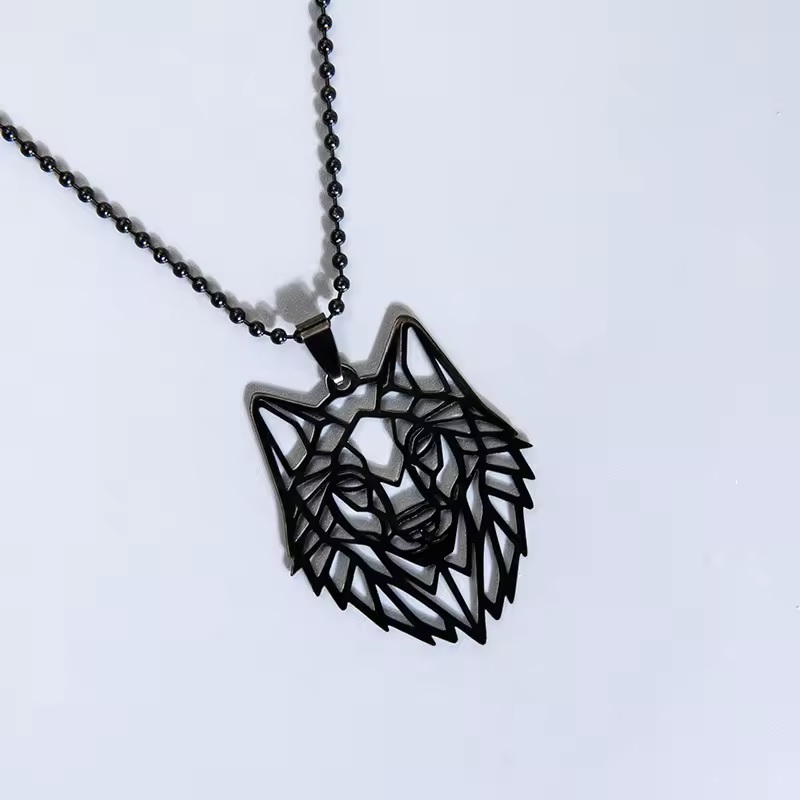 Ketting Hollow Wolf - Zwart