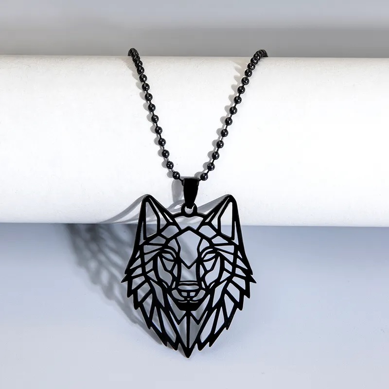 Ketting Hollow Wolf - Zwart