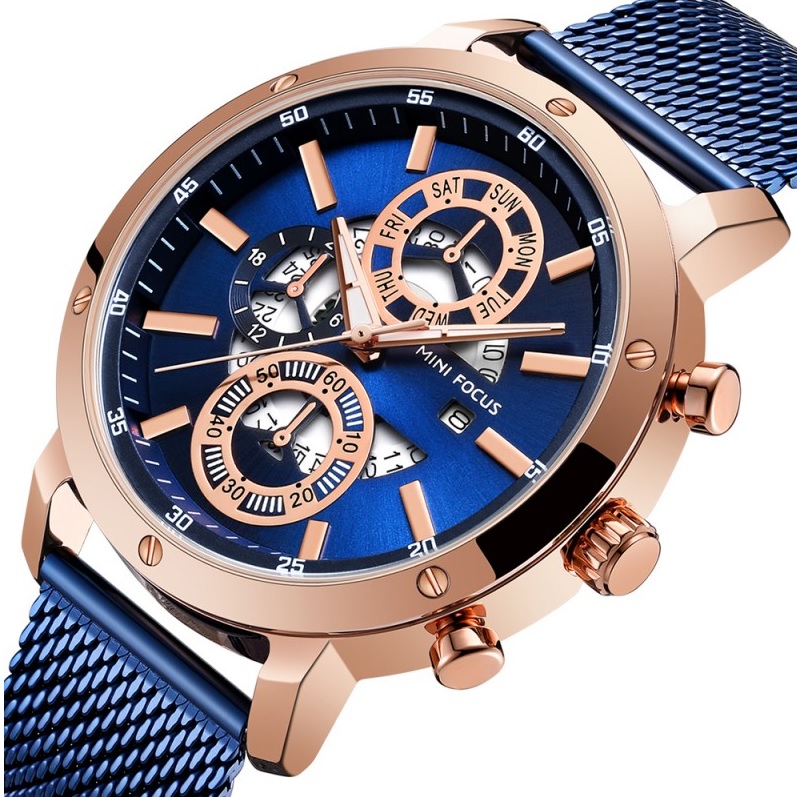 Horloge Mini Focus VA-23938 - Zilver