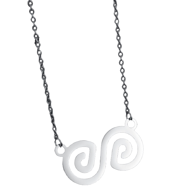Halsketting ES-21092 - Goud