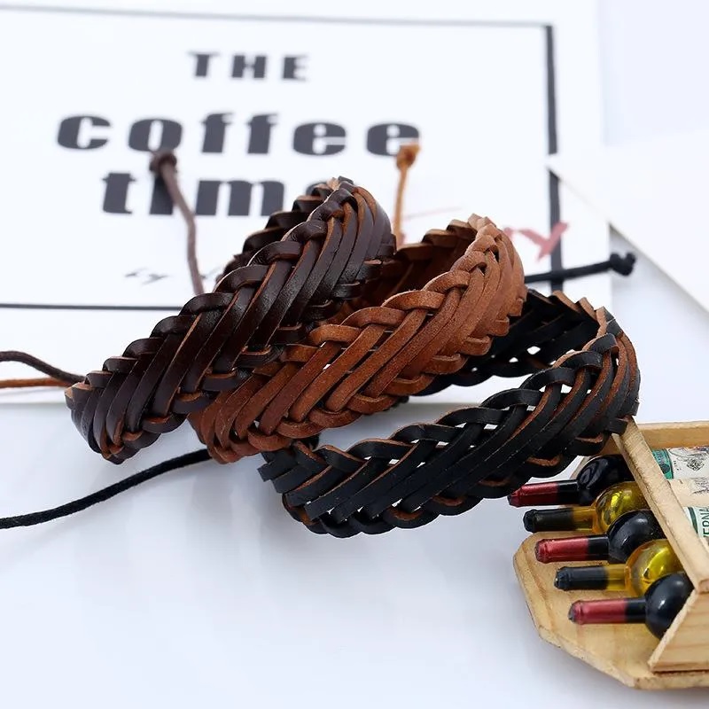 Armband MA-33134 - Donkerbruin