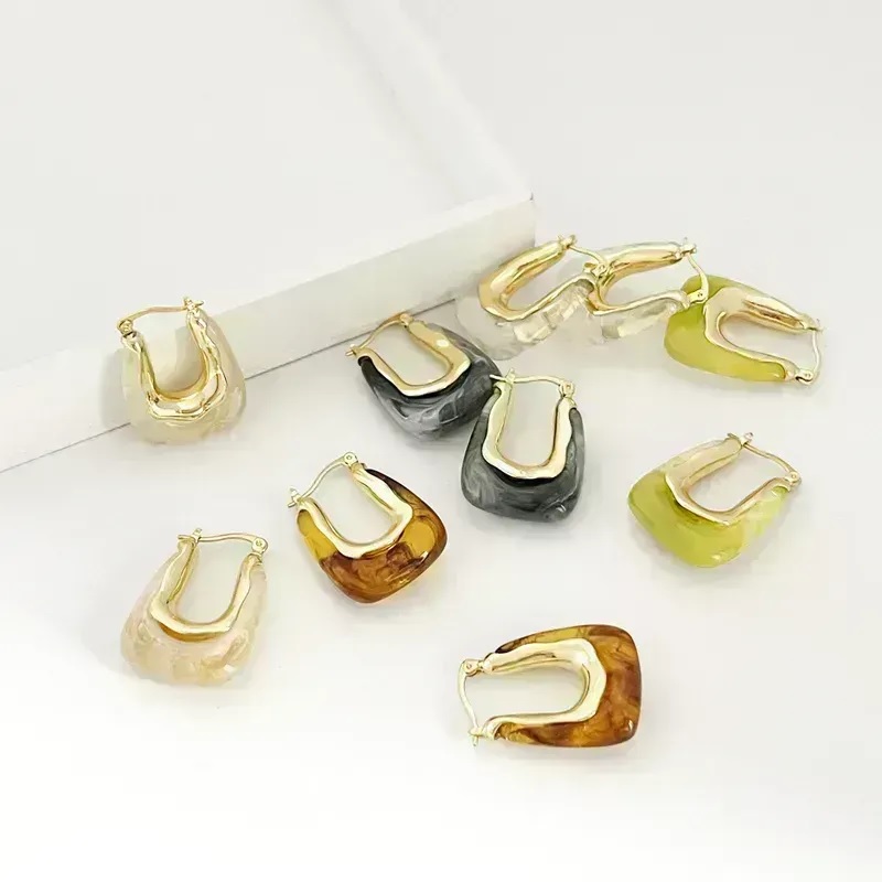 Oorbellen DE-29896 - Transparant