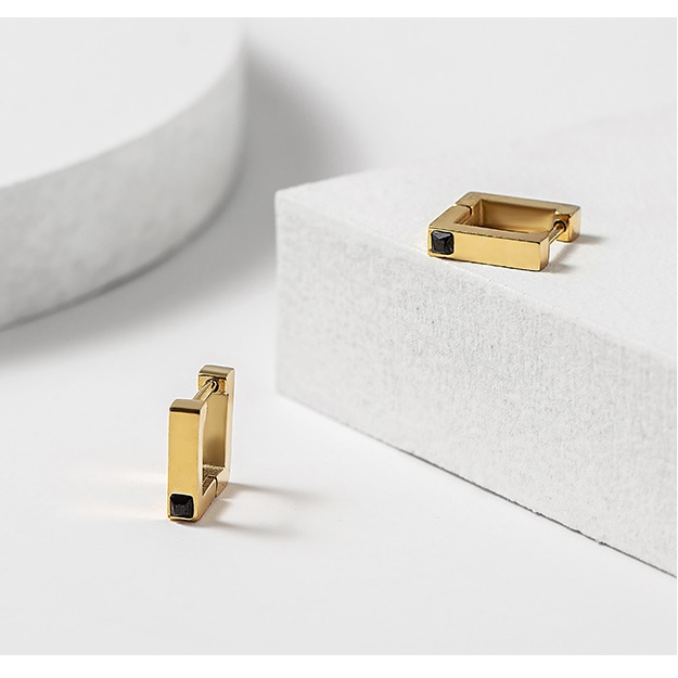 Oorbellen MA-21758 - Goud / Roze
