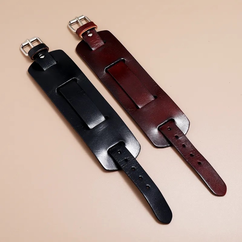 Heren Retro armband - Bruin