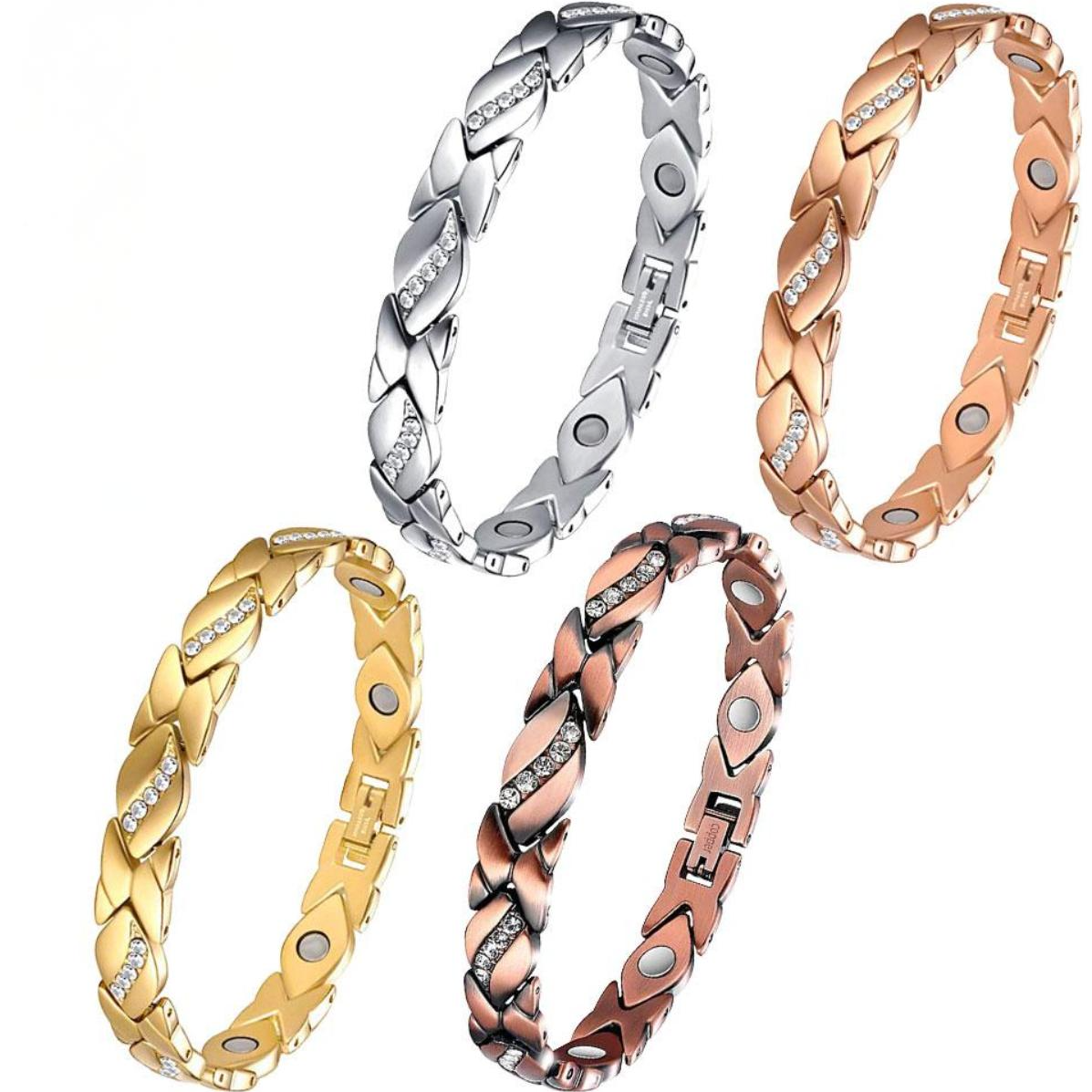 Damesarmband AD-38801 - Zilver / 21,5cm