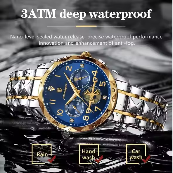 Horloge POEDAGAR - Zilver / Goud