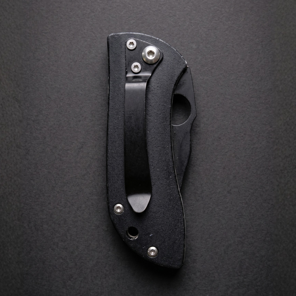 Outdoor vouwmes A3963 - Zwart