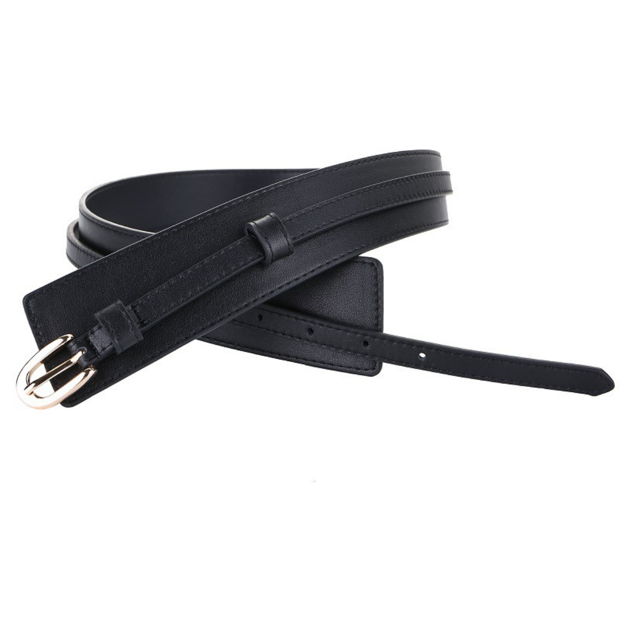 Damesriem ZI-40026 - Zwart