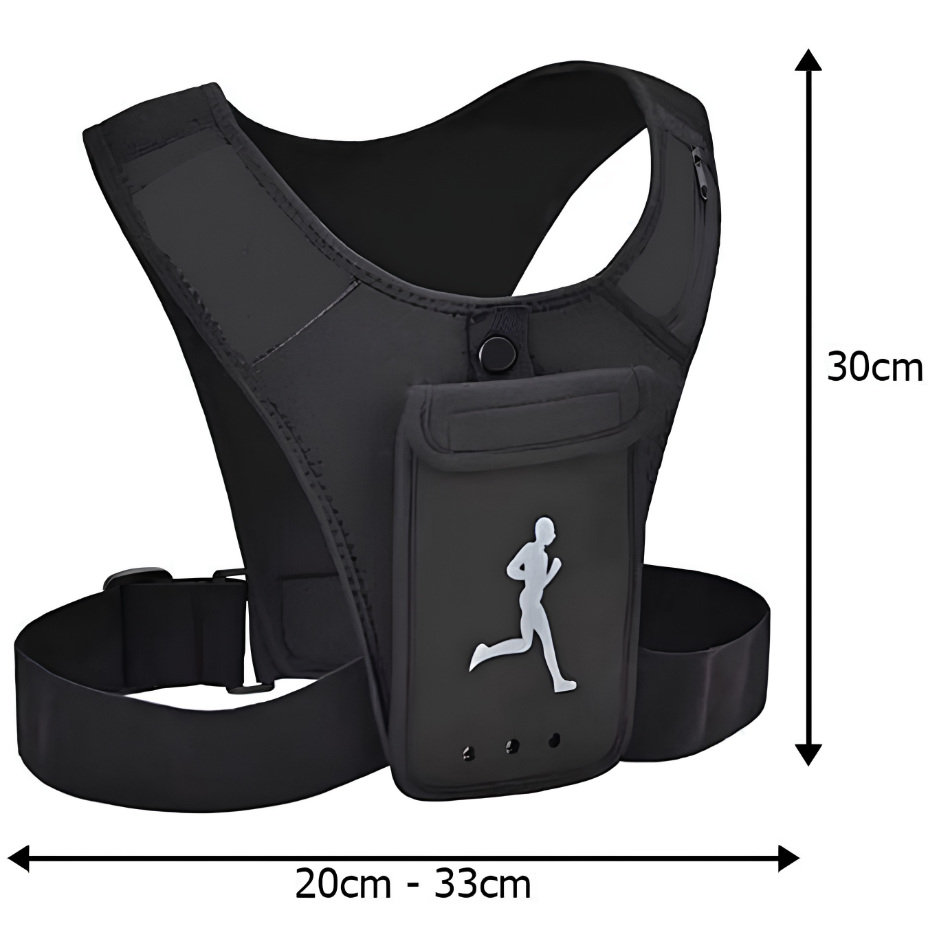 Hardloopvest BV-40464 - Zwart