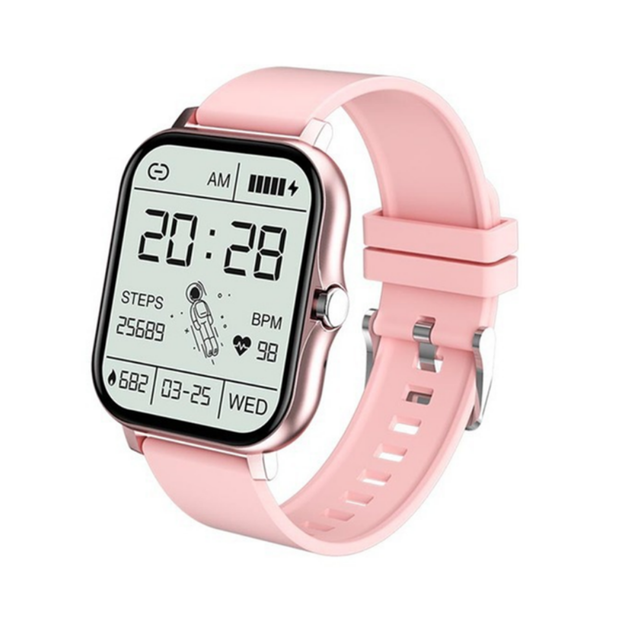 Smart horloge AN - 40482 - Zwart