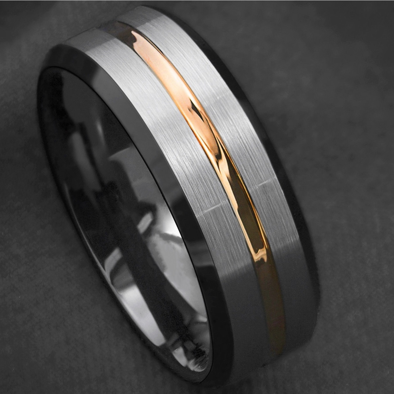 Ring AR-32122 - Zwart / Goud / 62mm